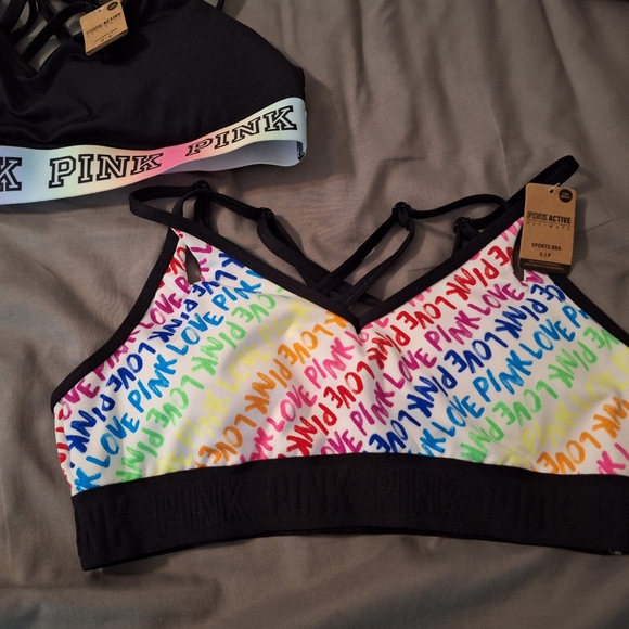 VICTORIA SECRET PINK SPORTS BRAS - Picture 2 of 8